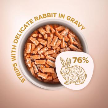 Club 4 Paws Premium Selection Wet Food with Rabbit for Cats 85g - buy, prices for MasterZoo - photo 2