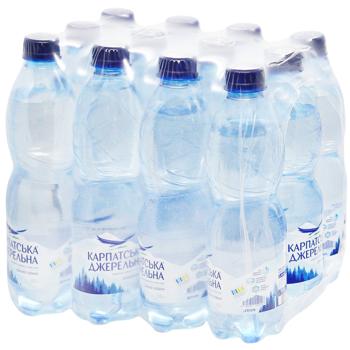 Karpatska Dzheralna Carbonated Mineral Water 0.5l - buy, prices for COSMOS - photo 1