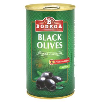 Bodega Pitted Black Olives 350g