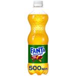 Fanta Zero Sugar Mango Carbonated Drink 0.5l