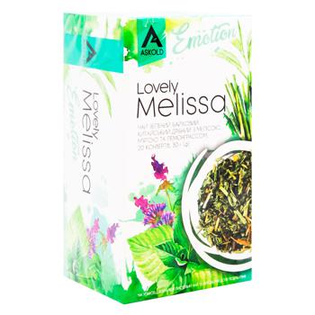 Askold Magic Melissa Green Tea with Lemon Balm Mint and Lemongrass 20pcs 30g - buy, prices for MegaMarket - photo 3