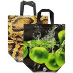 Auchan Laminated Spunbond Eco-bag 36х34cm in assortment