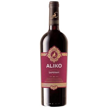 Aliko C&W Wine Saperavi Red Dry 9.7-14% 0.75l - buy, prices for Biotus - photo 1