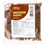 Семена льна Українська Зірка 100г