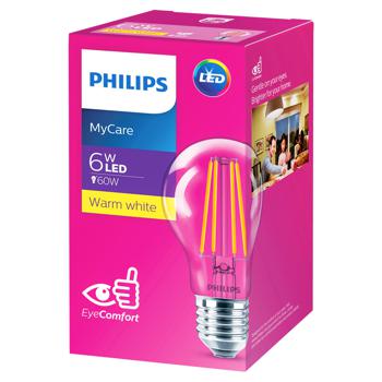 Лампа Philips LED Classic 6-60W A60 E27 830 CL ND