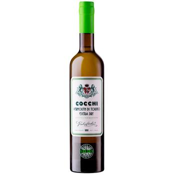 Вермут Cocchi Vermouth di Torino красный экстра сухой 40% 0,5л