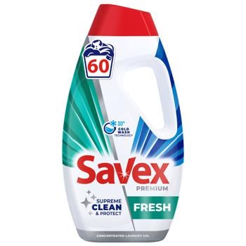 Savex Premium Fresh Laundry Gel 2.7l - buy, prices for METRO - photo 1