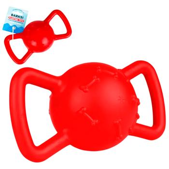 Игрушка для собак Barksi Float Плавающий мяч с пищалкой и двумя ручками 19х9см - купить, цены на MasterZoo - фото 3