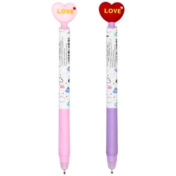 Heart Blue Write-Erase Gel Pen - buy, prices for MegaMarket - photo 1