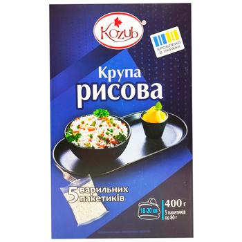 Крупа рисова Козуб 5х80г к/у - купити, ціни на - фото 3