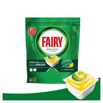 Капсулы для посудомоечных машин Fairy Original Lemon 100шт - купить, цены на - фото 10