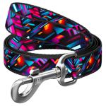 Waudog Nylon Leash 122cm/25mm with Endless Worlds Design