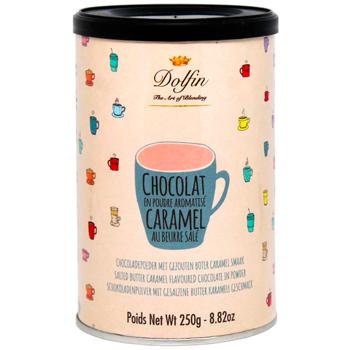 Dolfin Hot Chocolate with Salted Caramel 250g