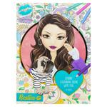 Besties Coloring Book Magic of Gold A4