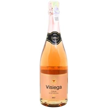 Visiega Cava Rosado Brut Rose Sparkling Wine 11.5% 0.75l - buy, prices for METRO - photo 1