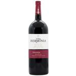 Вино Vina Herminia Crianza красное сухое 14% 1,5л