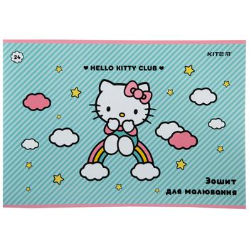 Тетрадь для рисования Kite Hello Kitty А4 24 листа - купить, цены на Auchan - фото 4