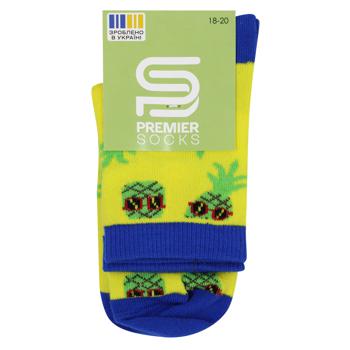 Носки Premier Socks Ананас детские классические р.18-20 - купить, цены на NOVUS - фото 1