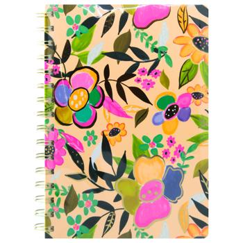 Книга для нотаток Buromax Colorful жовта А5 80 аркушів - купити, ціни на Біотус - фото 1