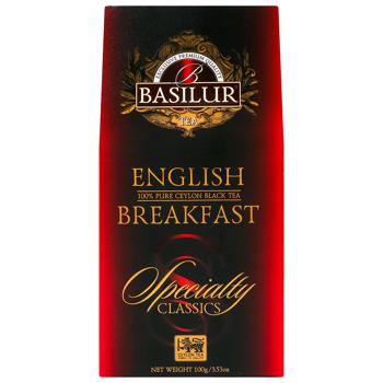 Чай черный Basilur English Breakfast 100г - купить, цены на Эпицентр FOOD - фото 1