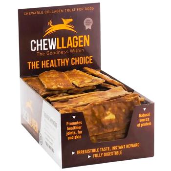 Chewllagen Collagen Chips with Beef Snack for Dogs 1pc 30g - buy, prices for MasterZoo - photo 3