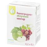 Auchan Grape-Apple Nectar 200ml