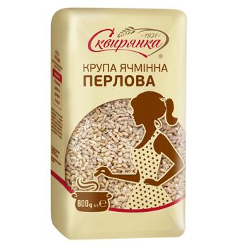Крупа ячмінна Сквирянка перлова 800г - купити, ціни на NOVUS - фото 3
