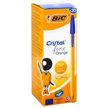 BIC Orange Blue Ballpoint Pen 20pcs - buy, prices for METRO - photo 3