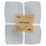 Ardesto Pique Plaid 220х230cm Light Blue