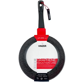 Vinzer Graphene Induction Line Frying Pan 26cm - buy, prices for - photo 2