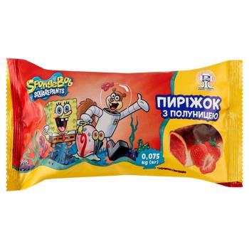 pies roma sponge bob strawberries with cream 75g Ukraine