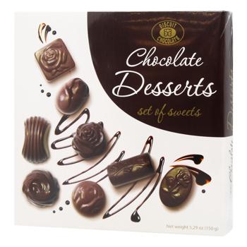 Конфеты Бисквит-Шоколад Chocolate Desserts 150г - купить, цены на ULTRAMARKET - фото 2