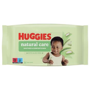 Huggies Natural Care Wet Wipes 56pcs - buy, prices for Tavria V - photo 1