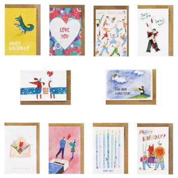 Листівка S.Brothers&Co середня - купити, ціни на Auchan - фото 1