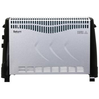 Обогреватель конвекционный Saturn ST-HT3004K Silver - купить, цены на Auchan - фото 2