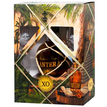 Ром Planteray XO 20th Anniversary 40% 0,7л + 2 бокали