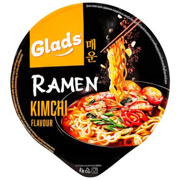 Лапша Glads Рамен с соусом кимчи 105г - купить, цены на КОСМОС - фото 3