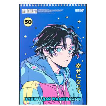 Зошит для малювання Kite на спіралі A4 30 аркушів в асортименті - купити, ціни на Auchan - фото 3