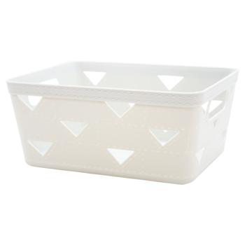 Zed Storage Basket with Handles Crystal Series 20х14,7х9cm - buy, prices for - photo 5