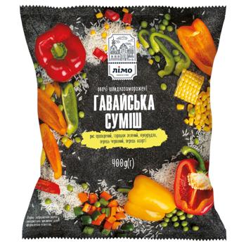 Суміш овочева Лімо Гавайська швидкозаморожена 400г - купити, ціни на КОСМОС - фото 1