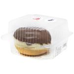 Auchan Glazed Coffee Donut with Condensed Milk Filling 80g