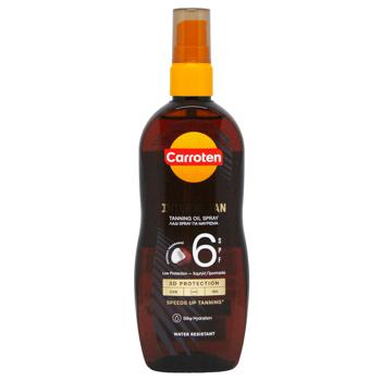 Олія-спрей Carroten Інтенсивна засмага SPF6 200мл - купити, ціни на КОСМОС - фото 1