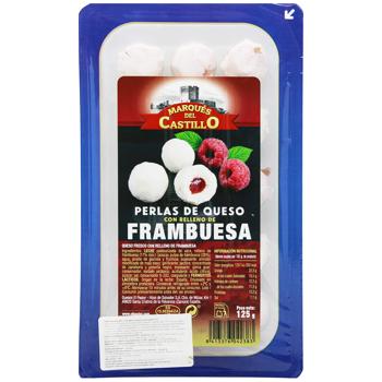 Marques del Castillo Cheese with Raspberries 45% 125g - buy, prices for NOVUS - photo 1