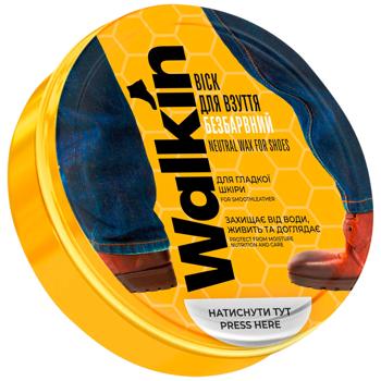 Walkin Neutral Shoe Wax for Smooth Leather 75ml - buy, prices for Tavria V - photo 1