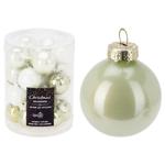 Koopman Christmas Ball 25mm Green-White