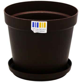Flowerpot Hemoplast plastic Ukraine - buy, prices for Auchan - photo 3