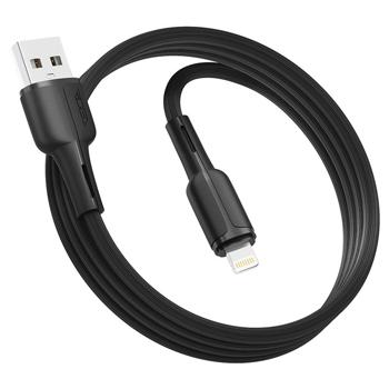 Ridea USB RC-CO10 Common Pro 12W Lightning Сable Black - buy, prices for COSMOS - photo 2