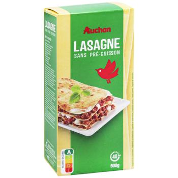Макаронные изделия Auchan Лазанья 500г - купить, цены на - фото 2