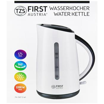 Електрочайник First FA-5417-5-WI - купити, ціни на Auchan - фото 3