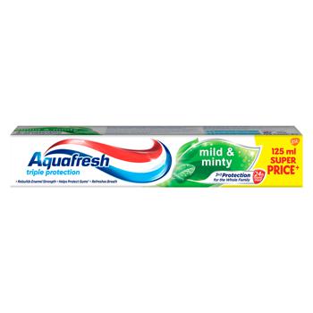 Зубная паста Aquafresh Мягко-мятная 125мл - купить, цены на Таврия В - фото 1